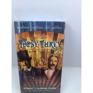 *Topsy Turvy - VHS  Jim Briadbent/Mike Leigh Gilbert & Sullivan BRAND NEW SEALED